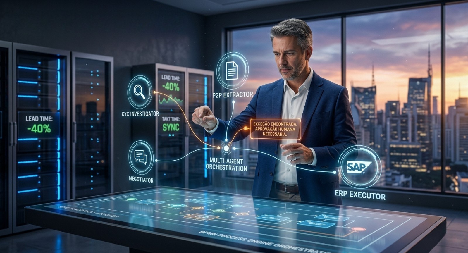 De Tarefas Isoladas a Processos Complexos: IA Agêntica